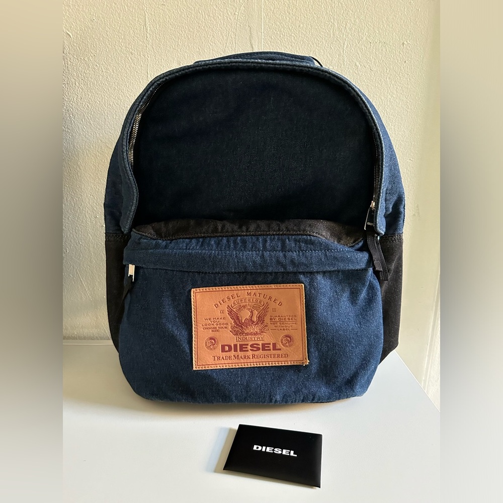 Diesel denim backpack 🎒